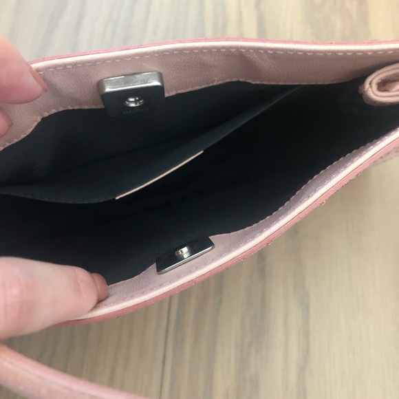 Vintage Gucci pink leather monogram shoulder bag - Picture 9 of 9